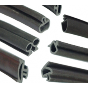 Flocked Black Rubber Sealing Strips Edge Trim Seal